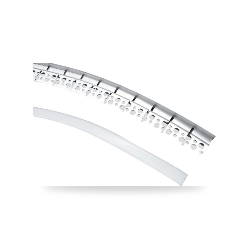 بروفايل ألمنيوم سطحي 15x15mm IP20 illus