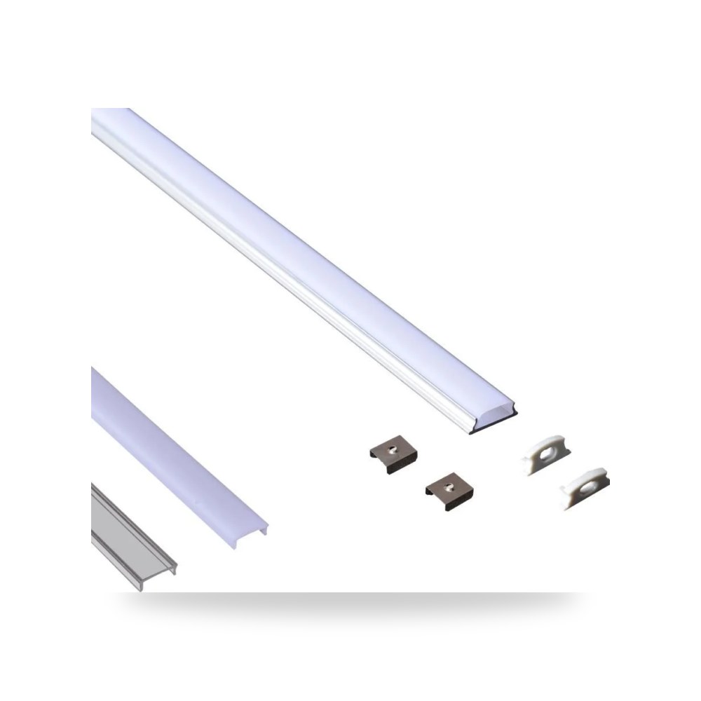 بروفايل ألمنيوم سطحي 18x6mm illus
