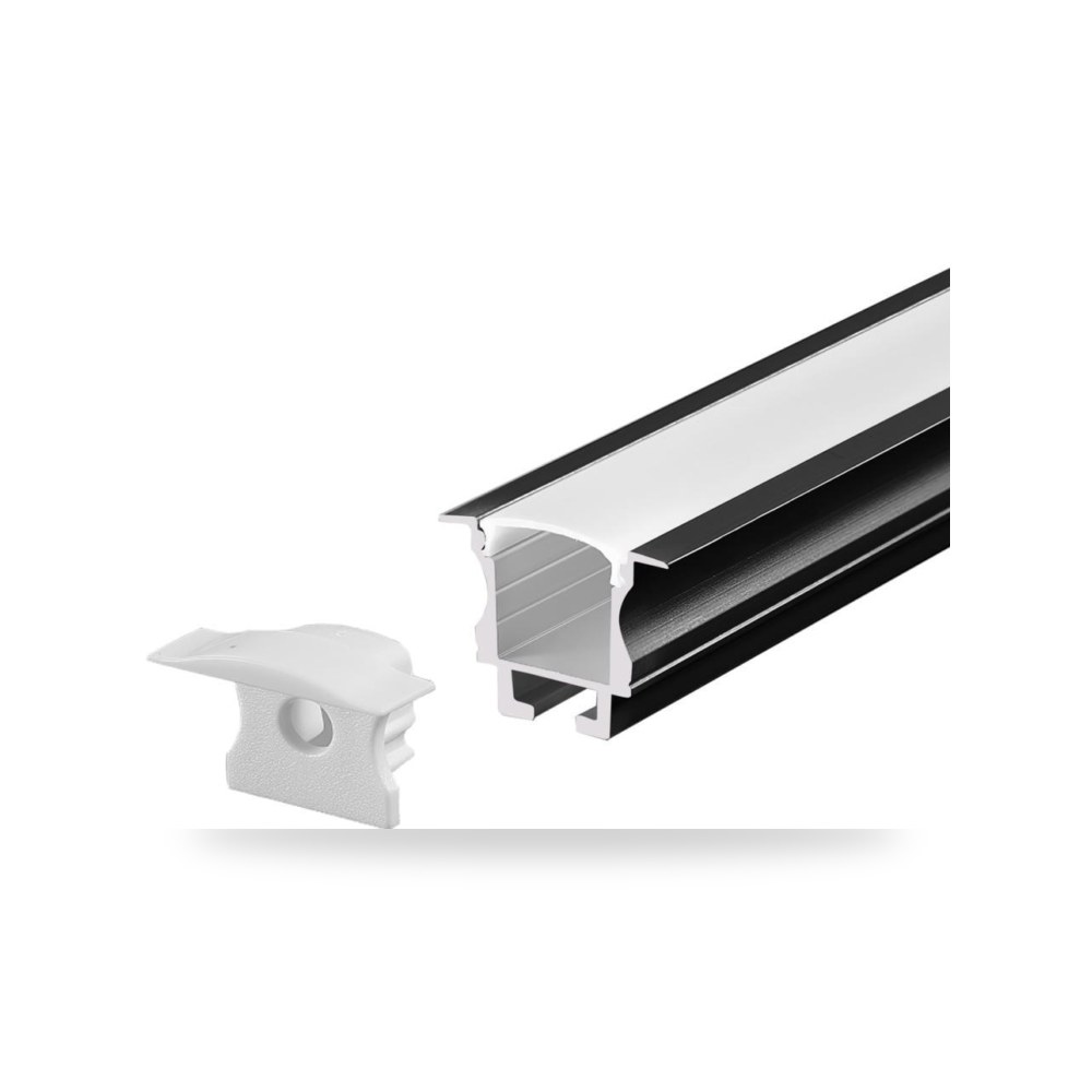 بروفايل ألمنيوم غاطس 17x19mm IP20 illus