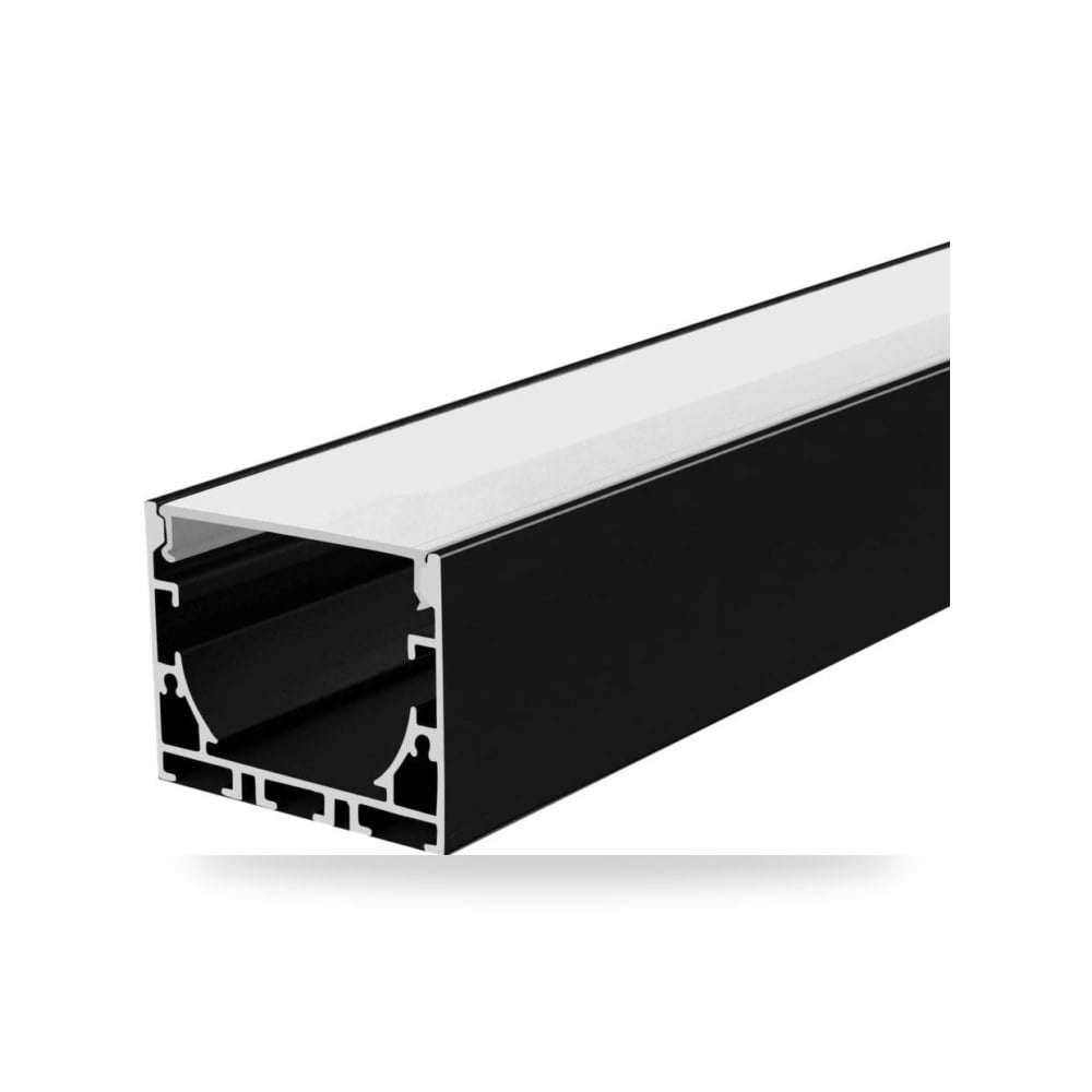 بروفايل ألمنيوم معلق ليد 50x40mm illus