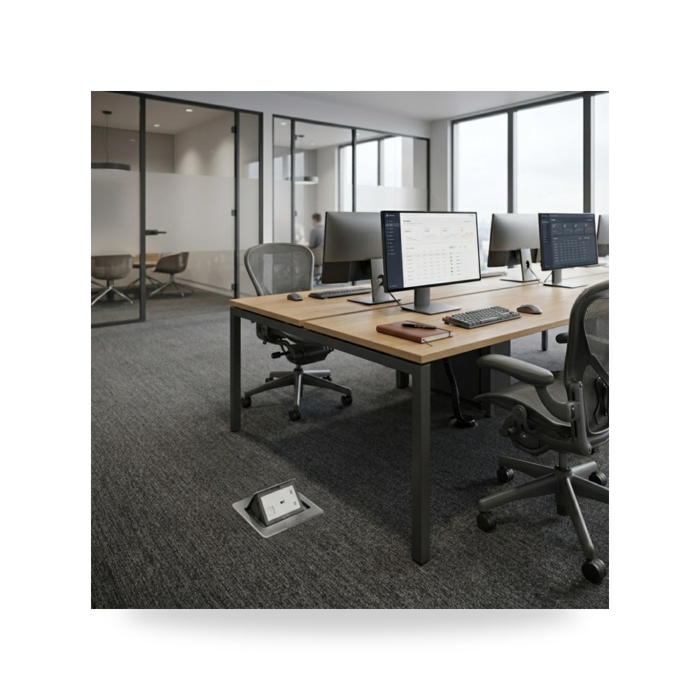 فيش أرضي ثلاثي 13A مع منفذ شبكة ilict 1563721799