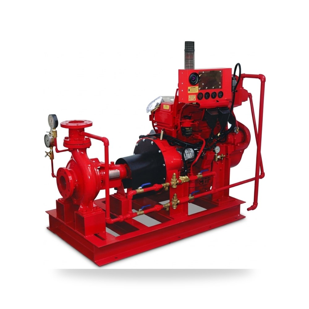 مضخة حريق صناعية حديد زهر 300 جالون 64 210 PSI 16 حديد زهر (Cast Iron) موديل 627