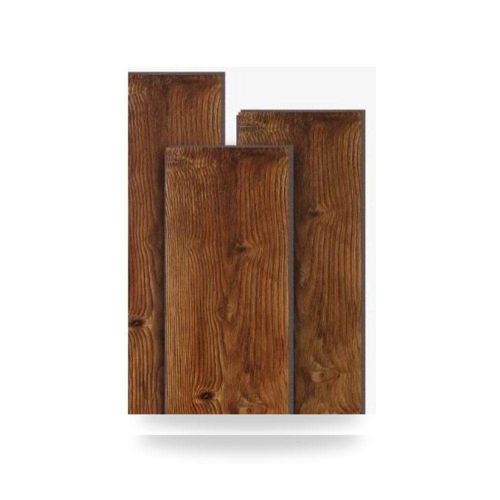 أرضيات باركيه خشبية HDF عالية الكثافة والتحمل نمط شرائح طولية منتظمة Plank مقاس 18 × 22