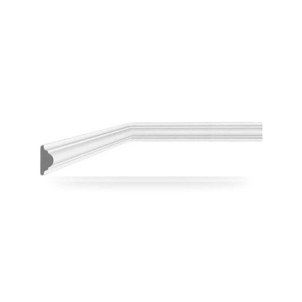 بانوهات فوم جدارية أبيض 2.5 سم Crown Molding موديل number-5487fb819-1-2-765