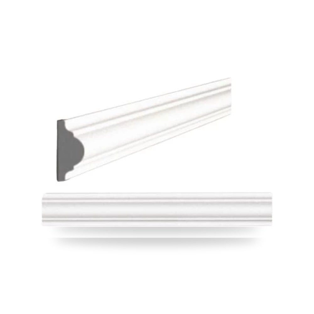 بانوهات فوم جدارية أبيض 6 سم Crown Molding ابيض موديل number-5487fb819-1-5-927