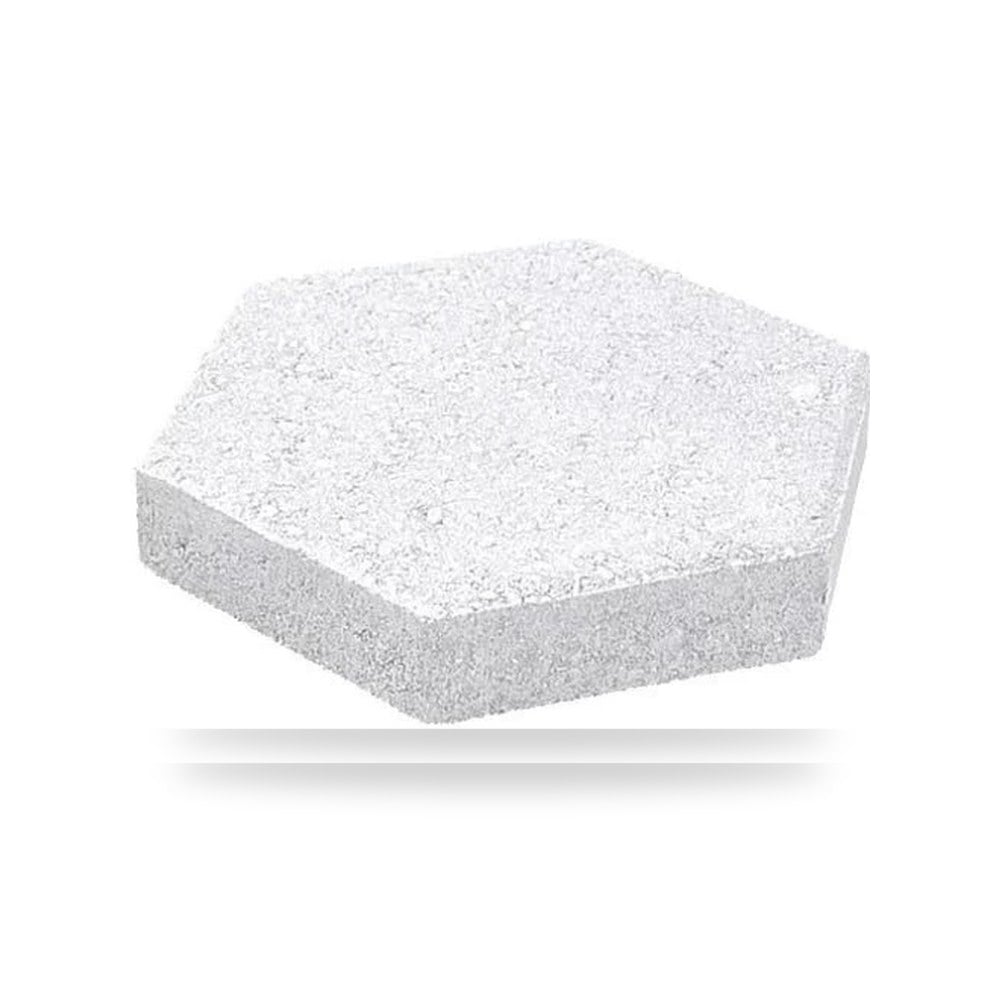 بلاط انترلوك سداسي 20×23سم سمك 6سم شركو الوسد سمك 6 سم ابيض شركو الوسد الصناعيه موديل 903