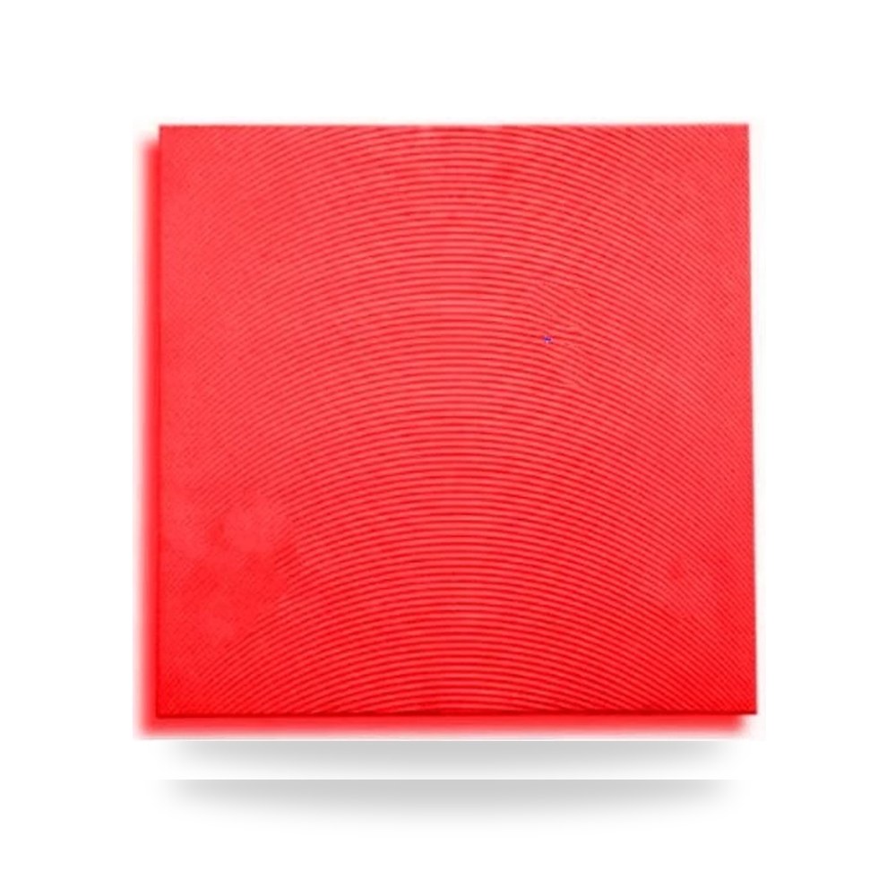 بلاط إسمنتي مموج 40 × 4 سم حمر الوسد سمك 4 سم احمر موديل 399