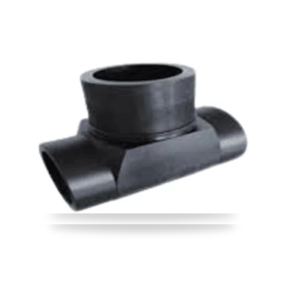 قسام تيه متساوي بولي إيثيلين HDPE مقاس 250 مم لحام حراري مصنع الاتحاد 179 PE100 الاتحاد