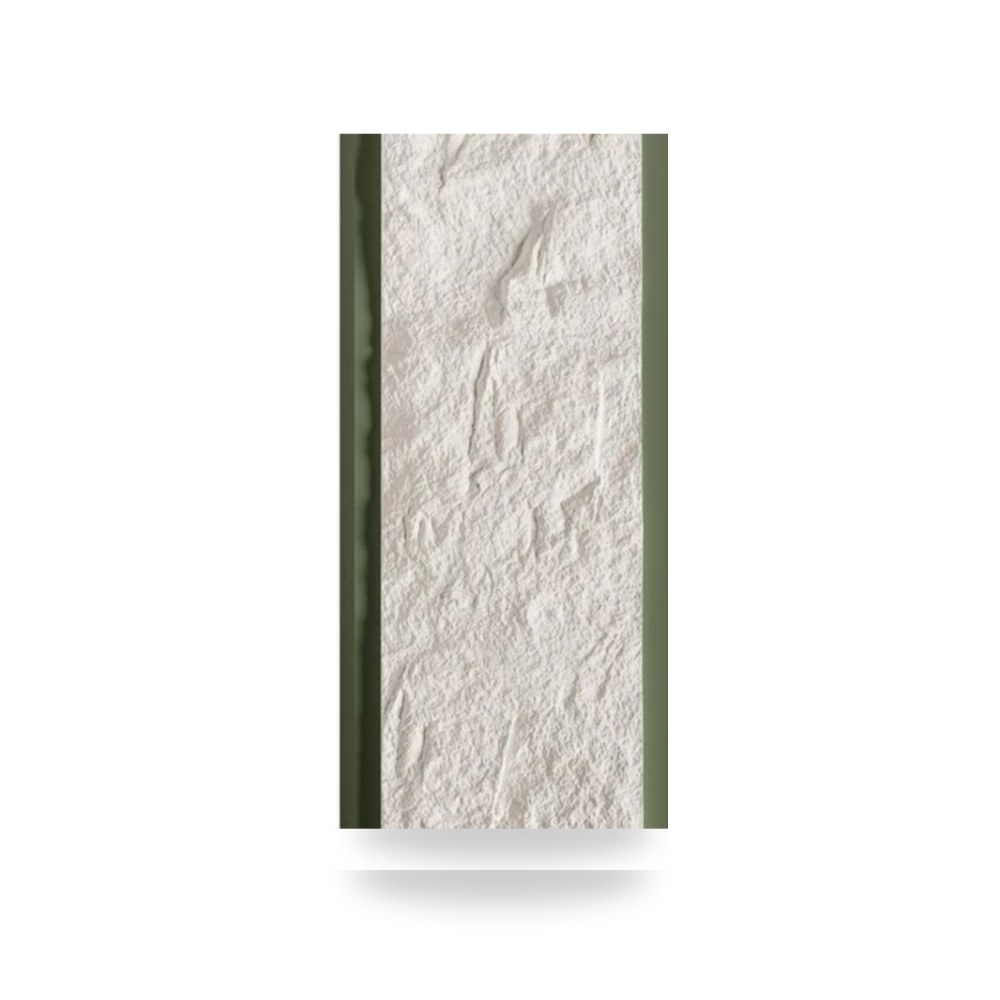 شيت وألواح بديل حجر طبيعي مرن (Flexible Stone Veneer) مقاس 290×60سم سماكة 1-2 مم لون بيج