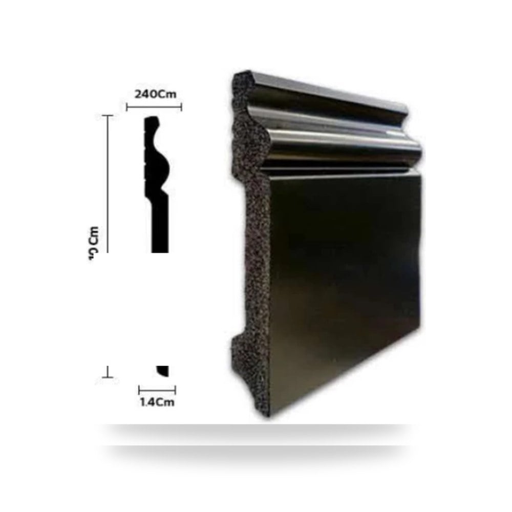 نعلات 240 × 10 سم أسود PS موديل 820