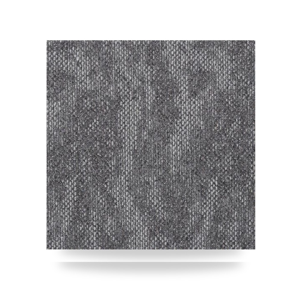 بلاط موكيت مكاتب تجاري مربعات مقاس 50 × 50 سم لون رمادي عازل للصوت موديل 965-878