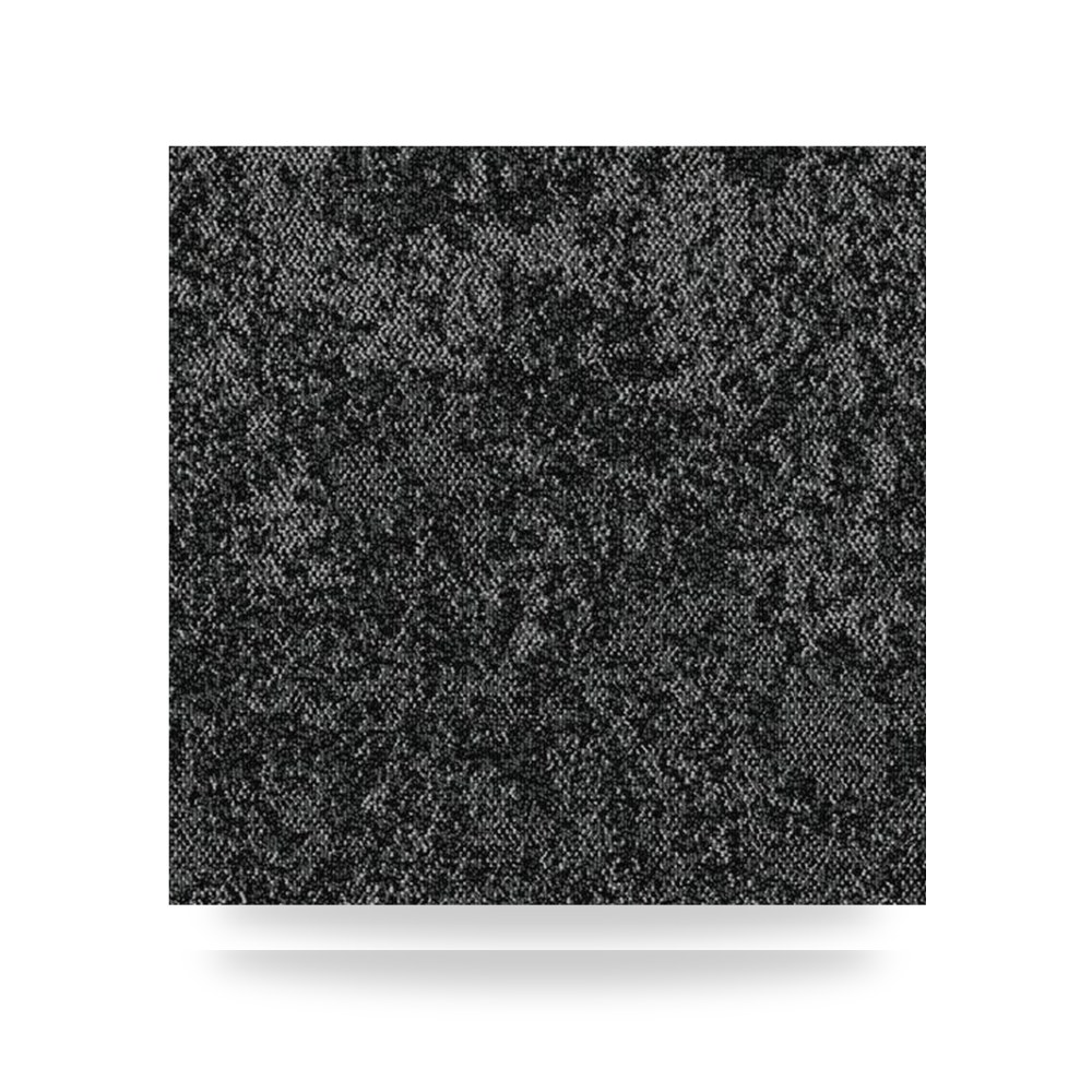 بلاط موكيت مكاتب تجاري مربعات مقاس 50 × 50 سم لون أسود عازل للصوت موديل 578-910
