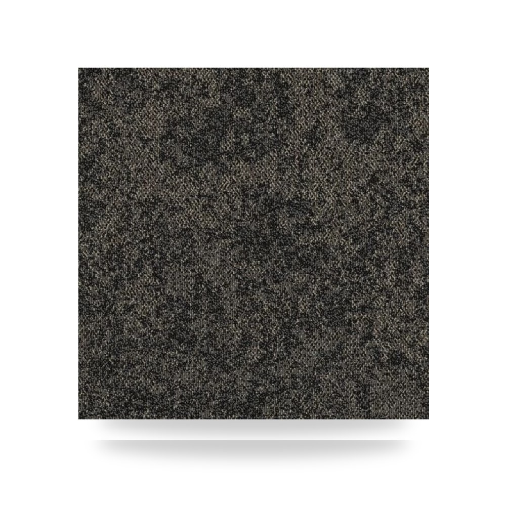 بلاط موكيت مكاتب تجاري مربعات مقاس 50×50 سم لون أسود فحمي طراز R موديل 286