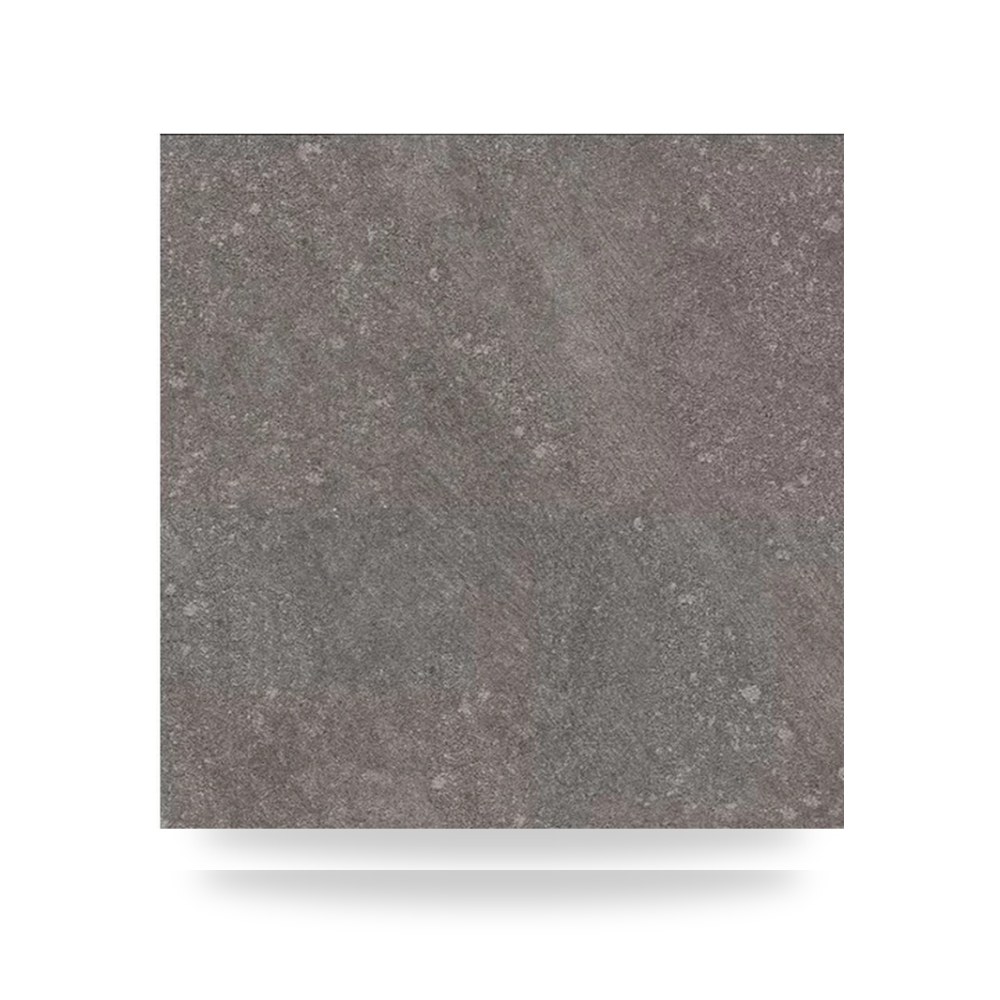 بلاط بورسلان أرضيات وجدران الفنار مقاس 60 × 60 سم تشطيب ناعم لون رمادي طراز R-16976 Exa