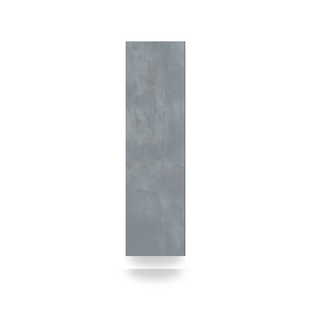 بلاط بورسلان أرضيات وجدران الفنار مقاس 33 × 120 سم تشطيب ناعم لون رمادي طراز R-17432 Exa