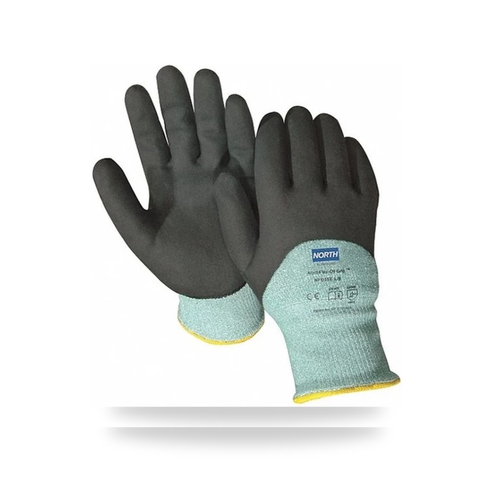 قفاز سلامة اخضر×اسود Honeywell موديل 309