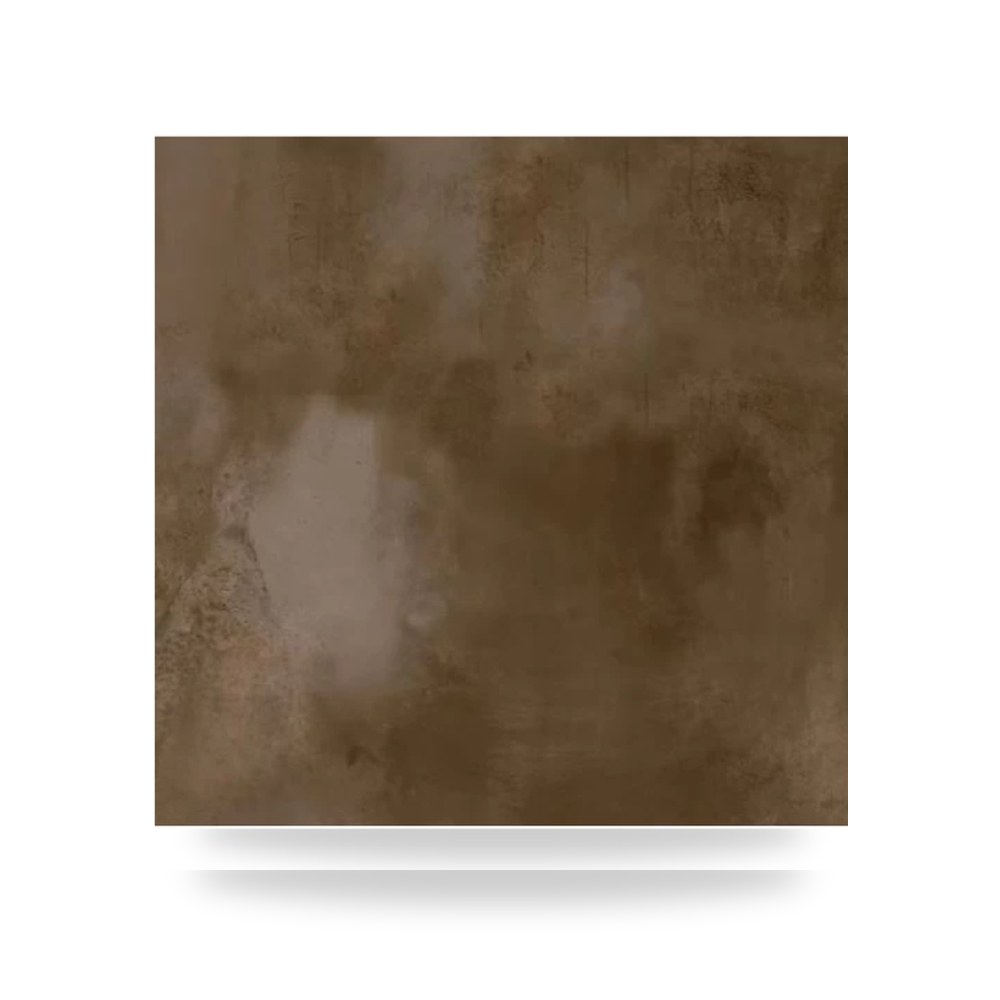 بلاط بورسلان أرضيات وجدران الفنار مقاس 120 × 120 سم تشطيب مطفي لون بني طراز R-22664 Exa