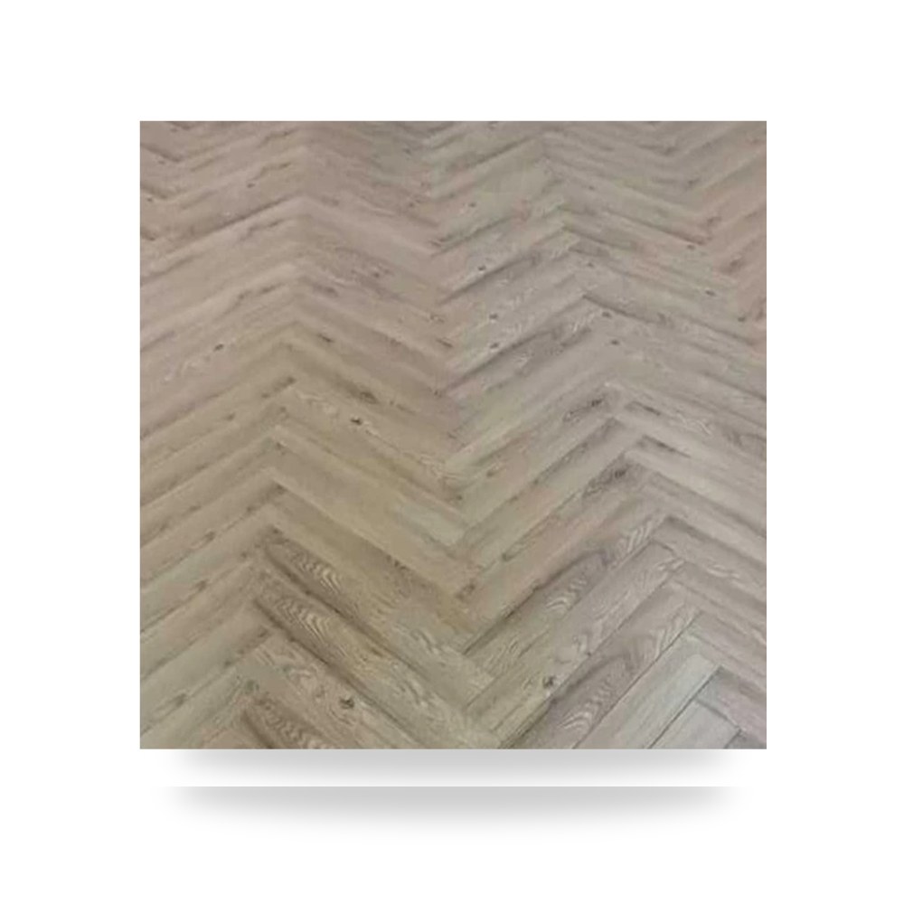 أرضيات باركيه بلاط فينيل فاخر LVT مقاس 60 × 10 سم سمك 8 مم لون بيج بنظام كليك متين معتمد