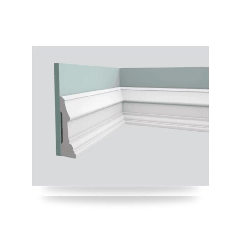 نعلات 12 × 3.5 × 2.44 سم ابيض شركة زخارف موديل 762