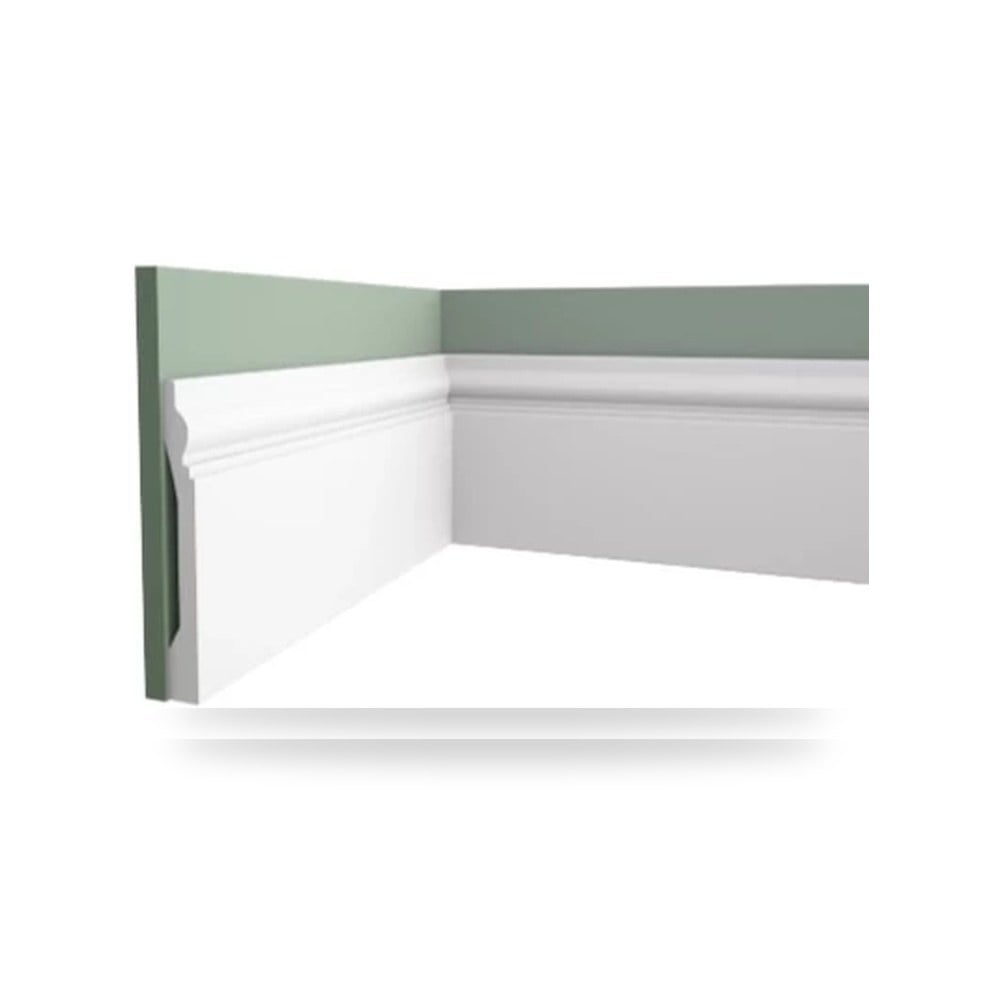نعلات 12 × 1.5 × 2.44 سم ابيض شركة زخارف موديل 684