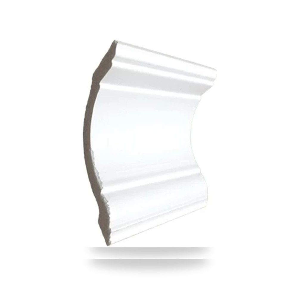 بانوهات جدارية فايبر 13cm 240 × 13 × 3.8 سم ابيض Crown Molding موديل 490