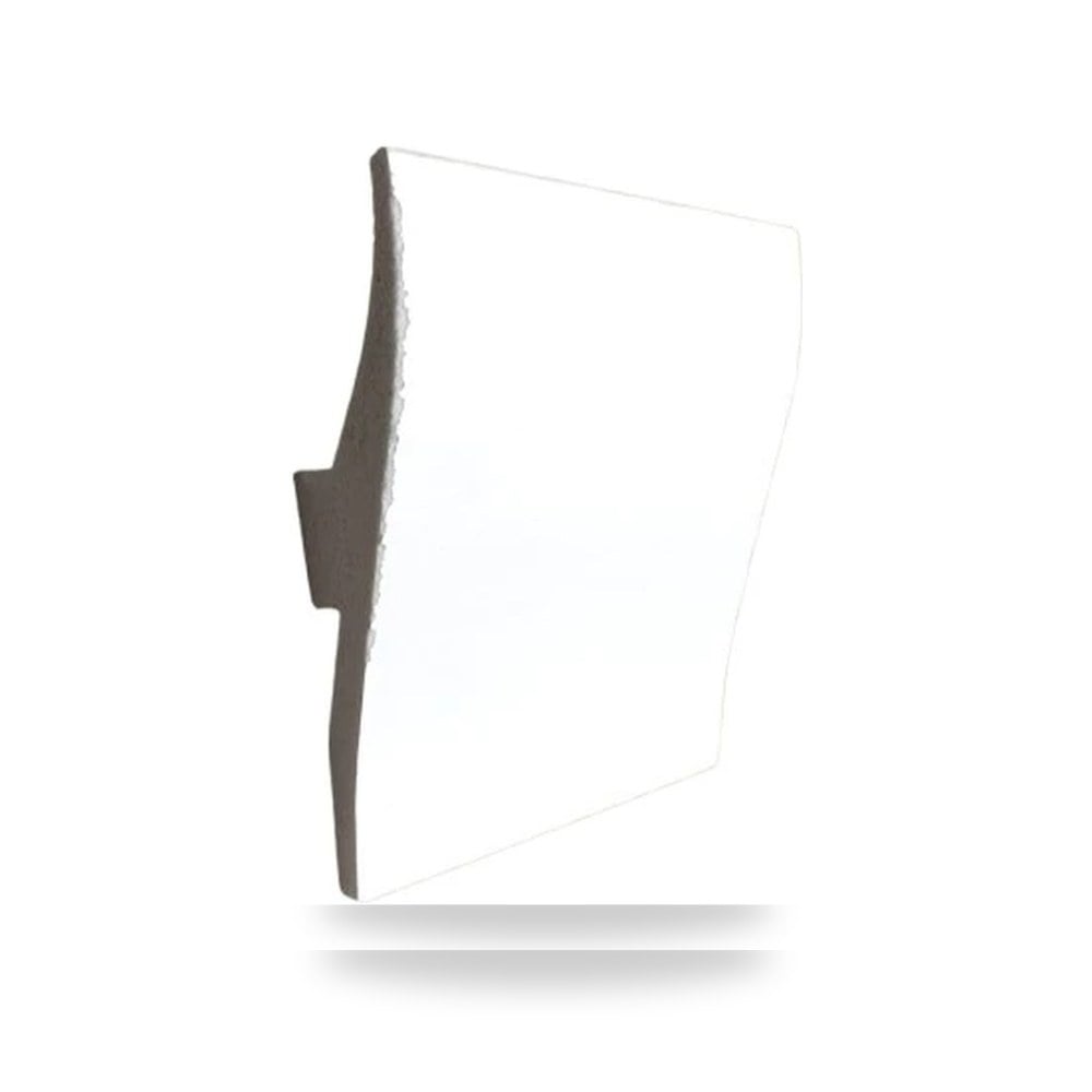 بانوهات جدارية فايبر 12cm ابيض 249 × 12 × 4.5 سم ابيض موديل 791