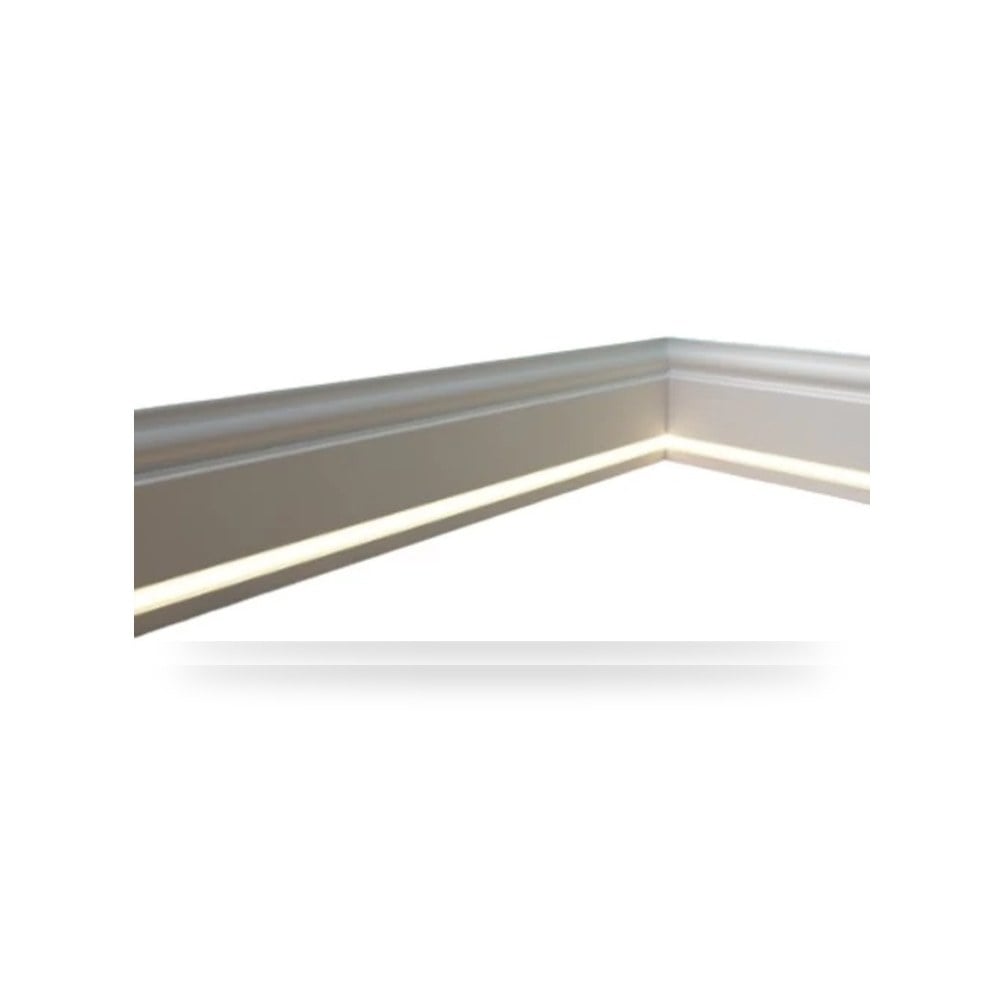 نعلات مضيئه 2.44 × 12 × 1.5 سم ابيض شركة زخارف موديل 506