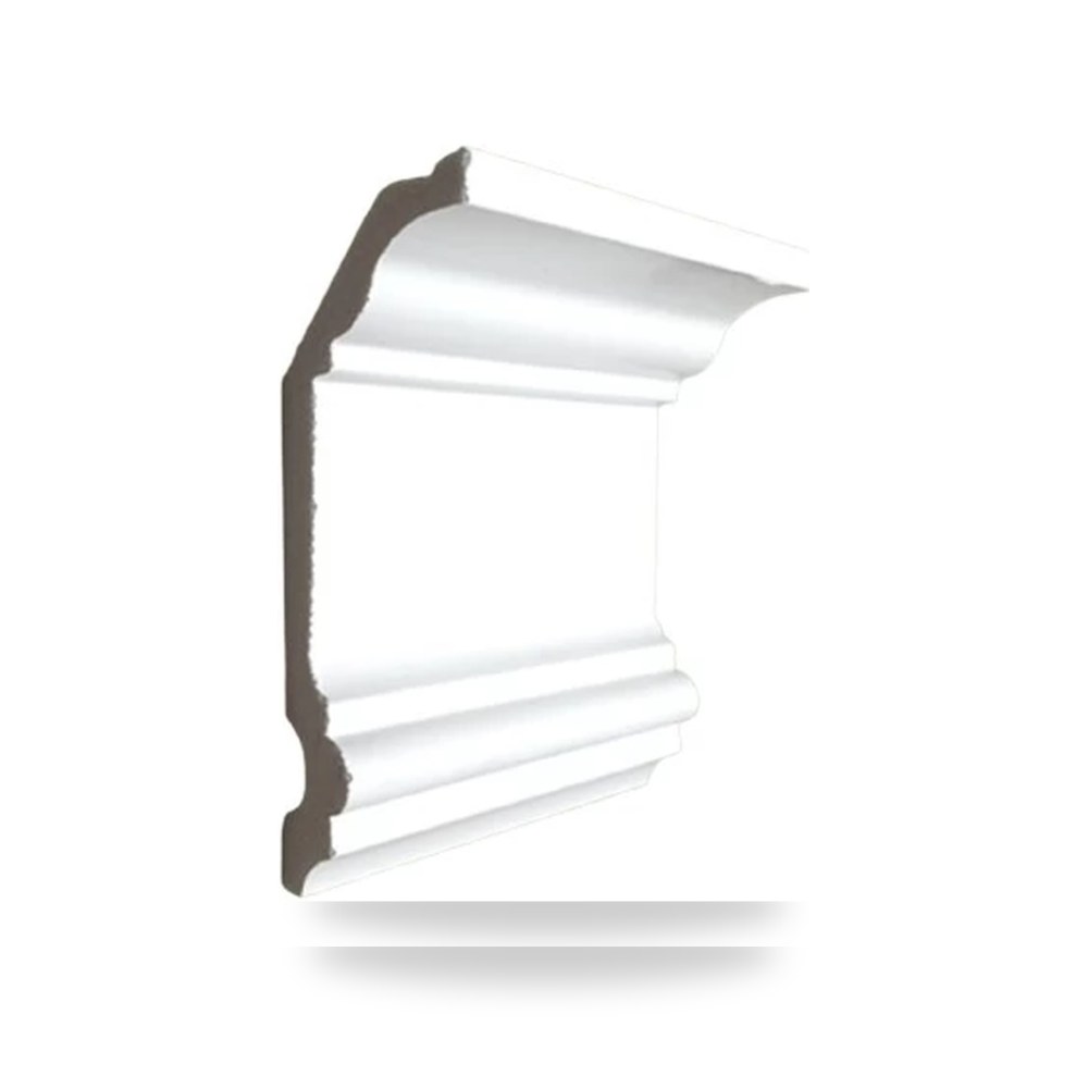 بانوهات جدارية فايبر 12cm 4689 ابيض 240 × 12 × 5 سم ابيض موديل 953