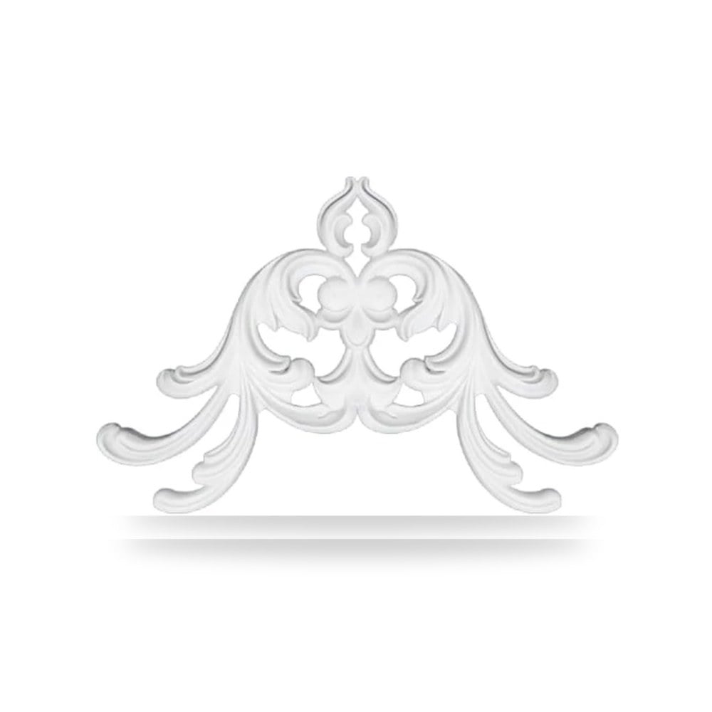 كرانيش ديكور أبيض شركة زخارف موديل 417