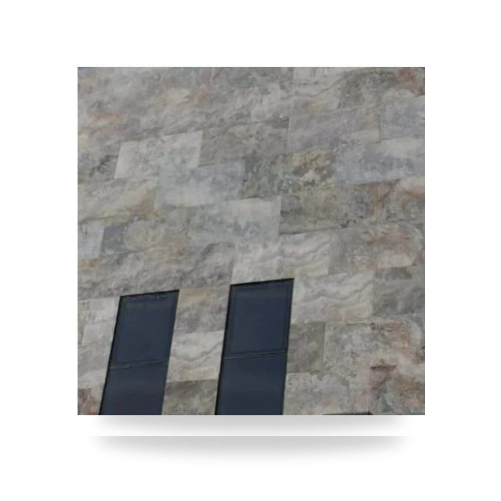 صفائح حجر طبيعي مرن فاخر لتكسية الجدران والواجهات مقاس 122 × 61cm شركة زخارف Zakharef