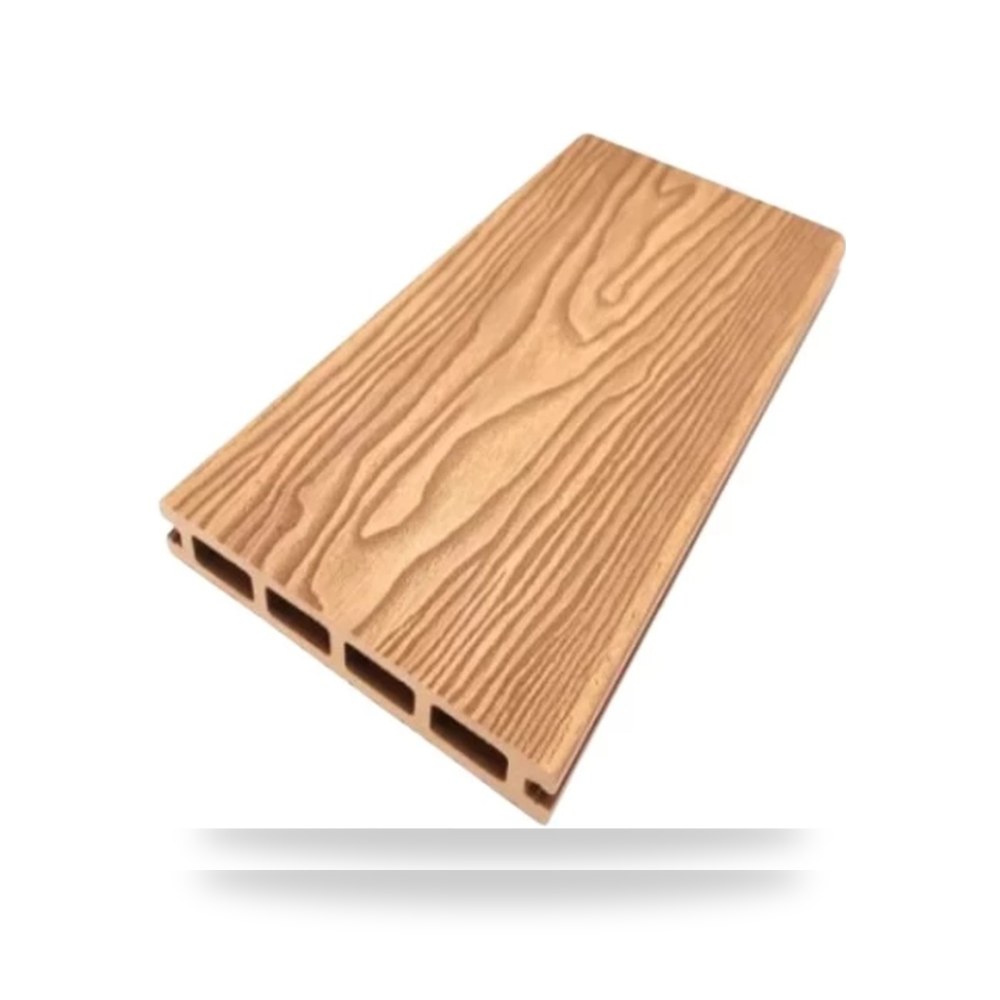 ألواح أرضيات WPC 290 × 14.5cm بني بديل الخشب موديل 550