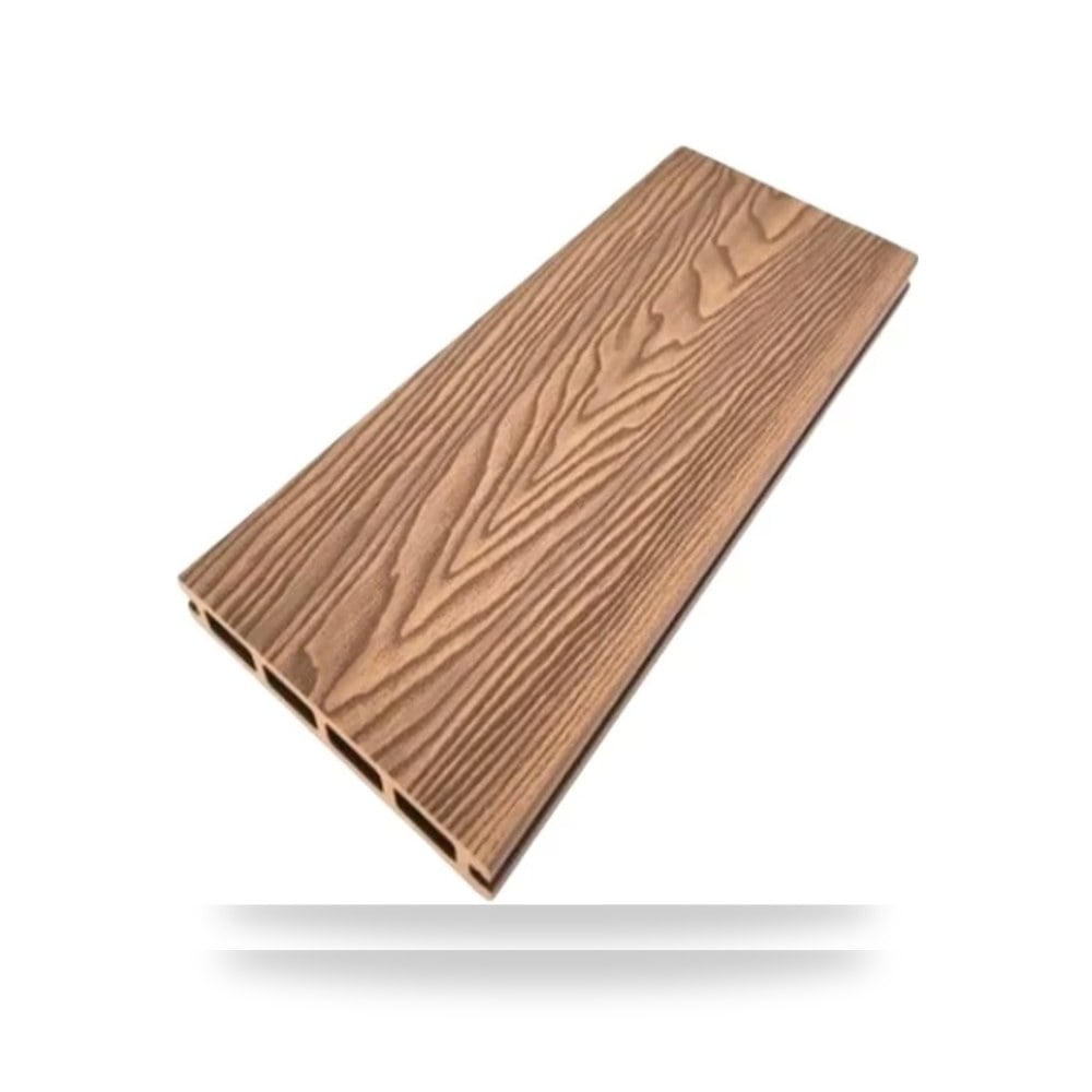 ألواح أرضيات WPC 290x14.5cm بني بديل الخشب موديل 669
