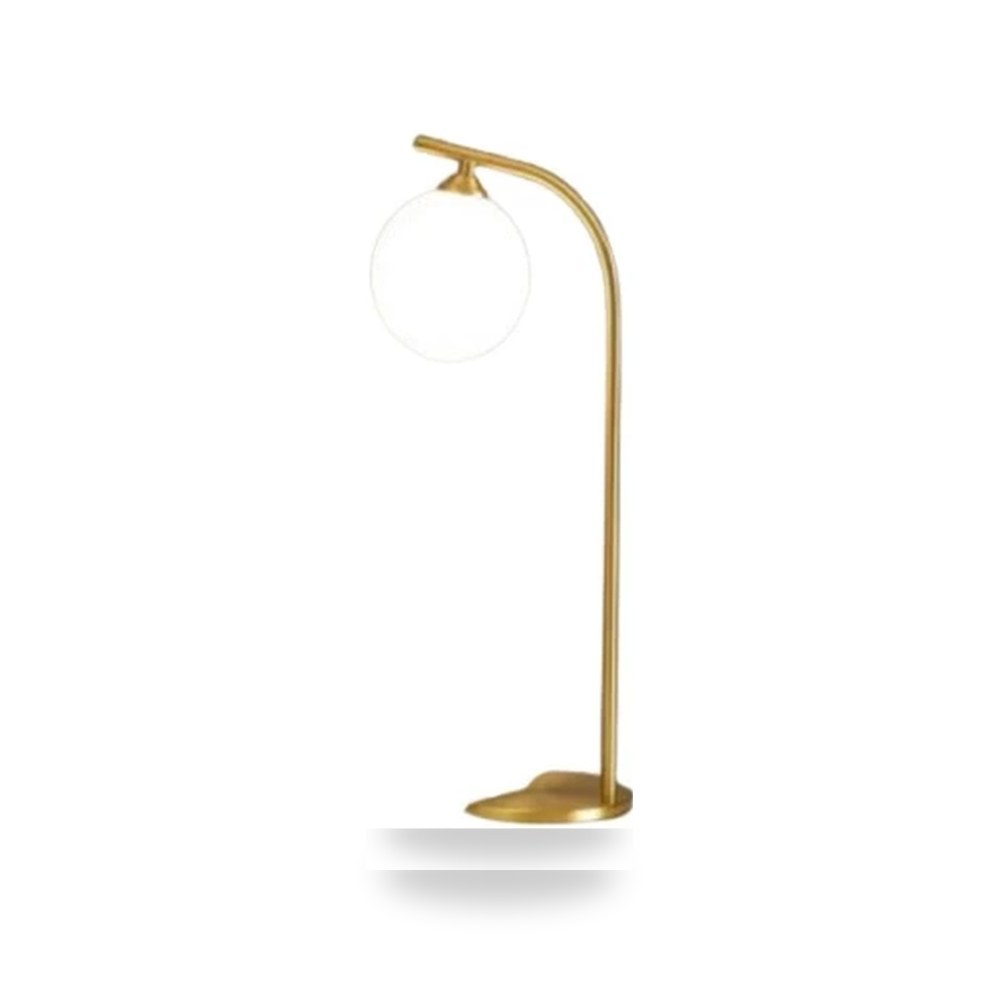 أباجورة طاولة مودرن 44cm 48172 ذهبي اباجورة موديل 717