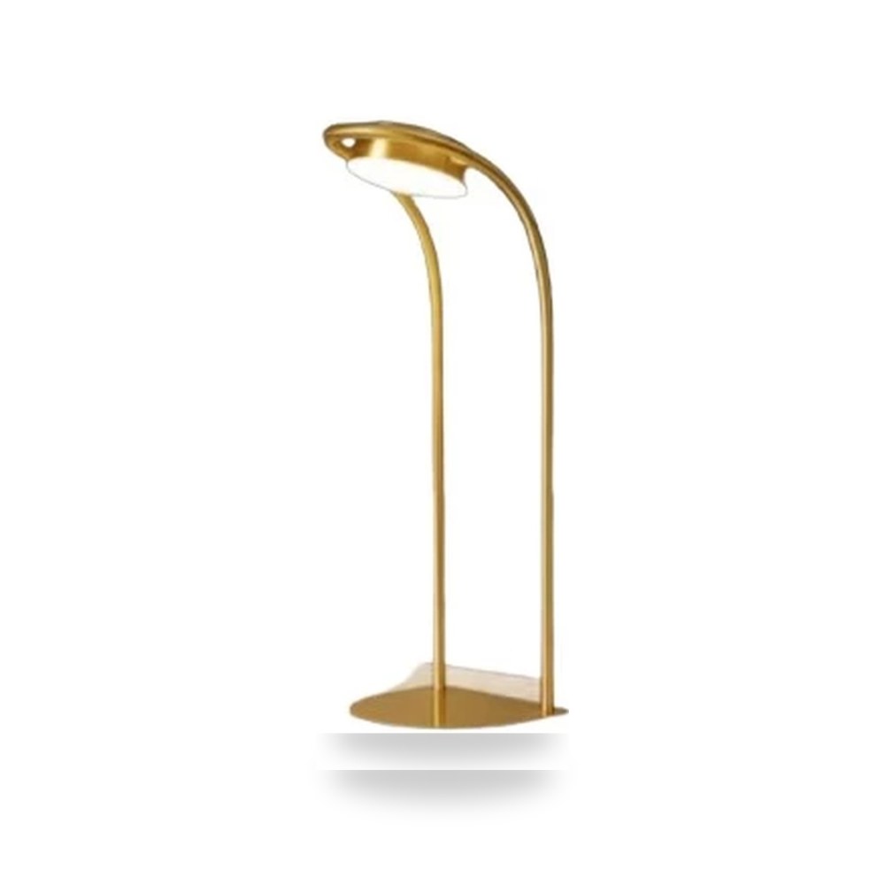 أباجورة طاولة مودرن 46cm 48171 ذهبي اباجورة موديل 597