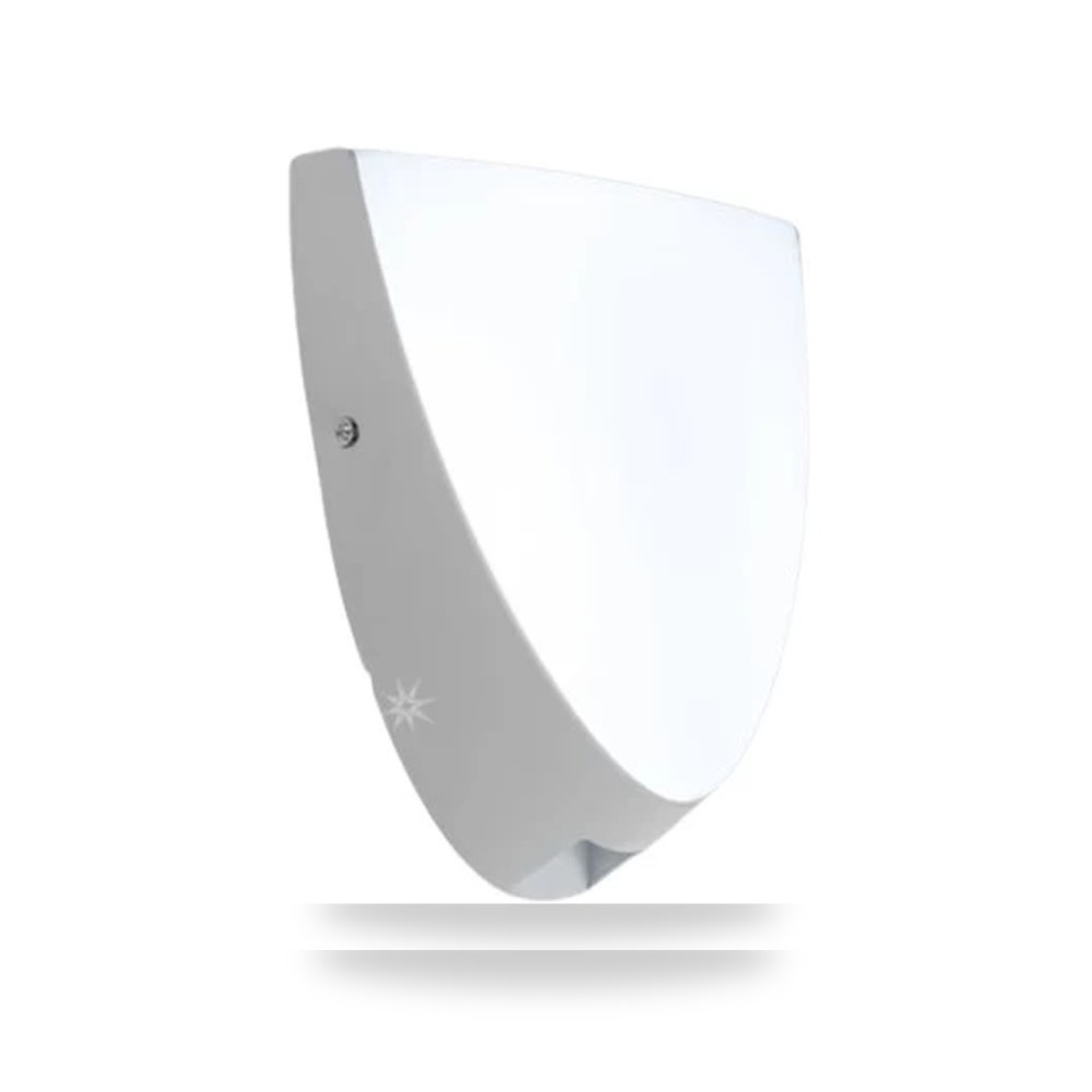 إضاءة جدارية LED خارجية 24W 47382 ابيض وحدة موديل 204