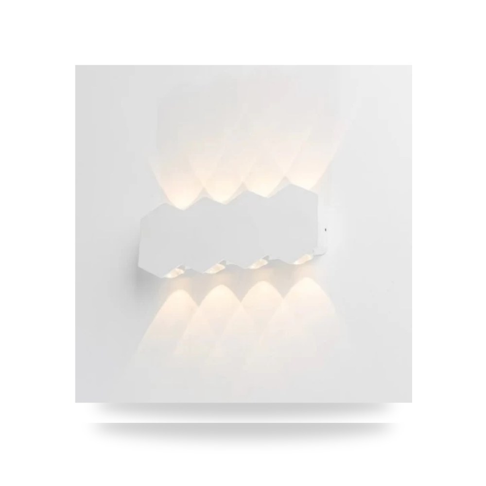 إضاءة جدارية LED خارجية 8W 48323 ابيض وحدة موديل 766