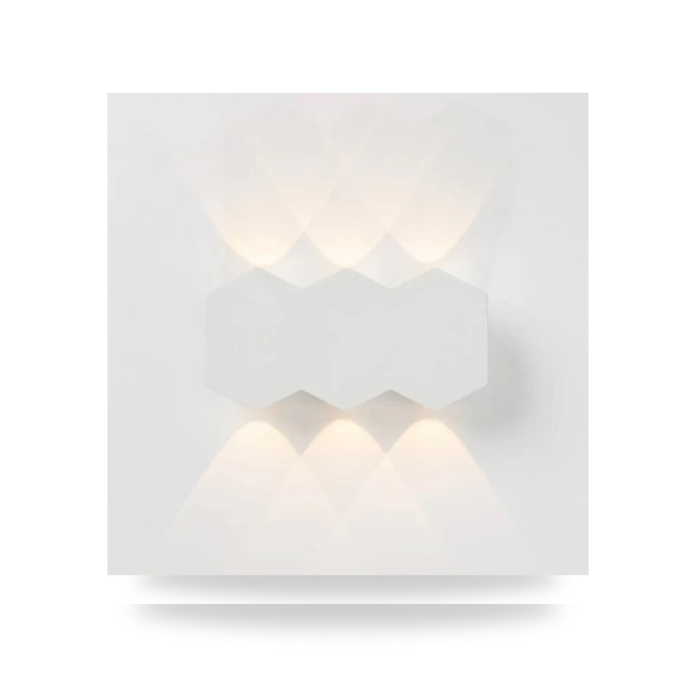 إضاءة جدارية LED خارجية 6W 48322 ابيض وحدة موديل 543
