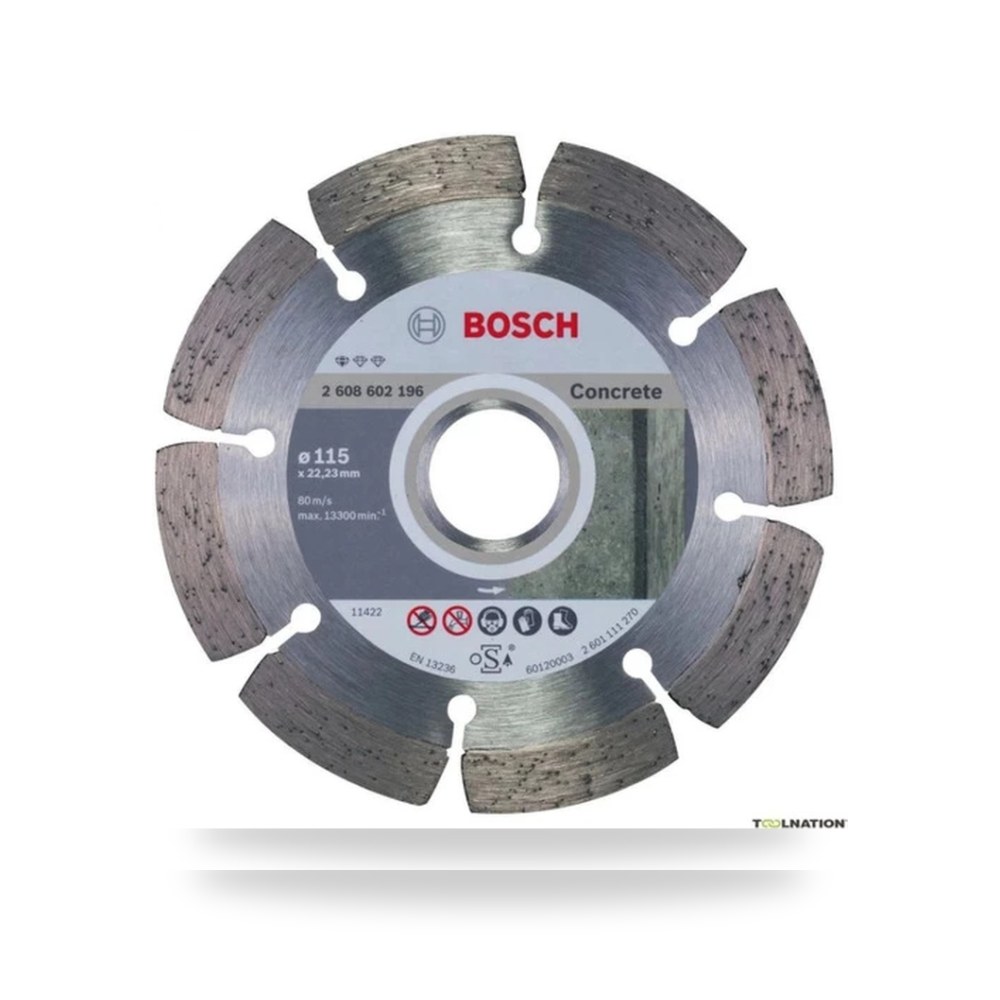 ديسك قطع خرسانه 115 مم خرسانة مسلحة مسبقة الصنع Bosch موديل 501