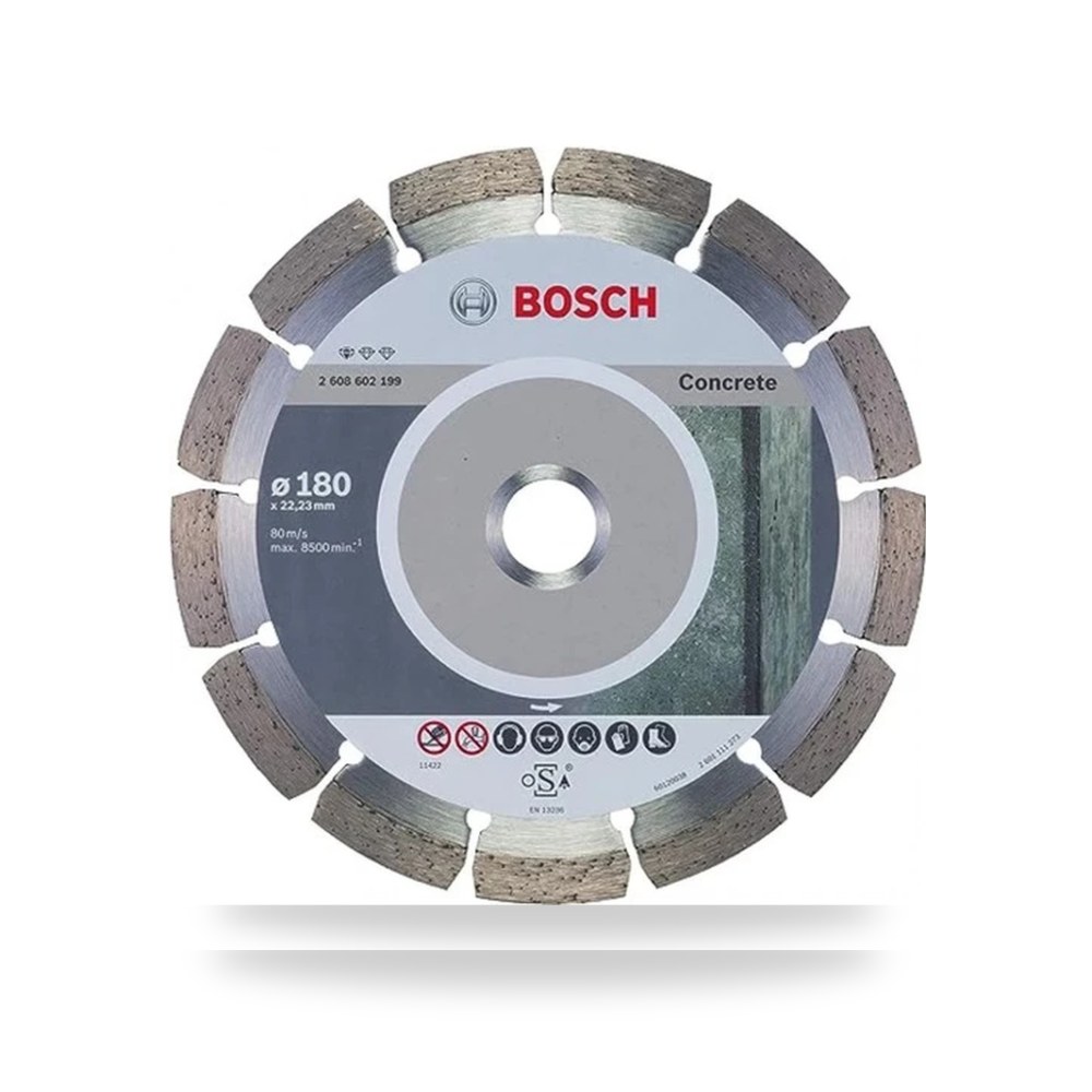 ديسك قطع خرسانه 180 مم خرسانة مسلحة مسبقة الصنع Bosch موديل 549
