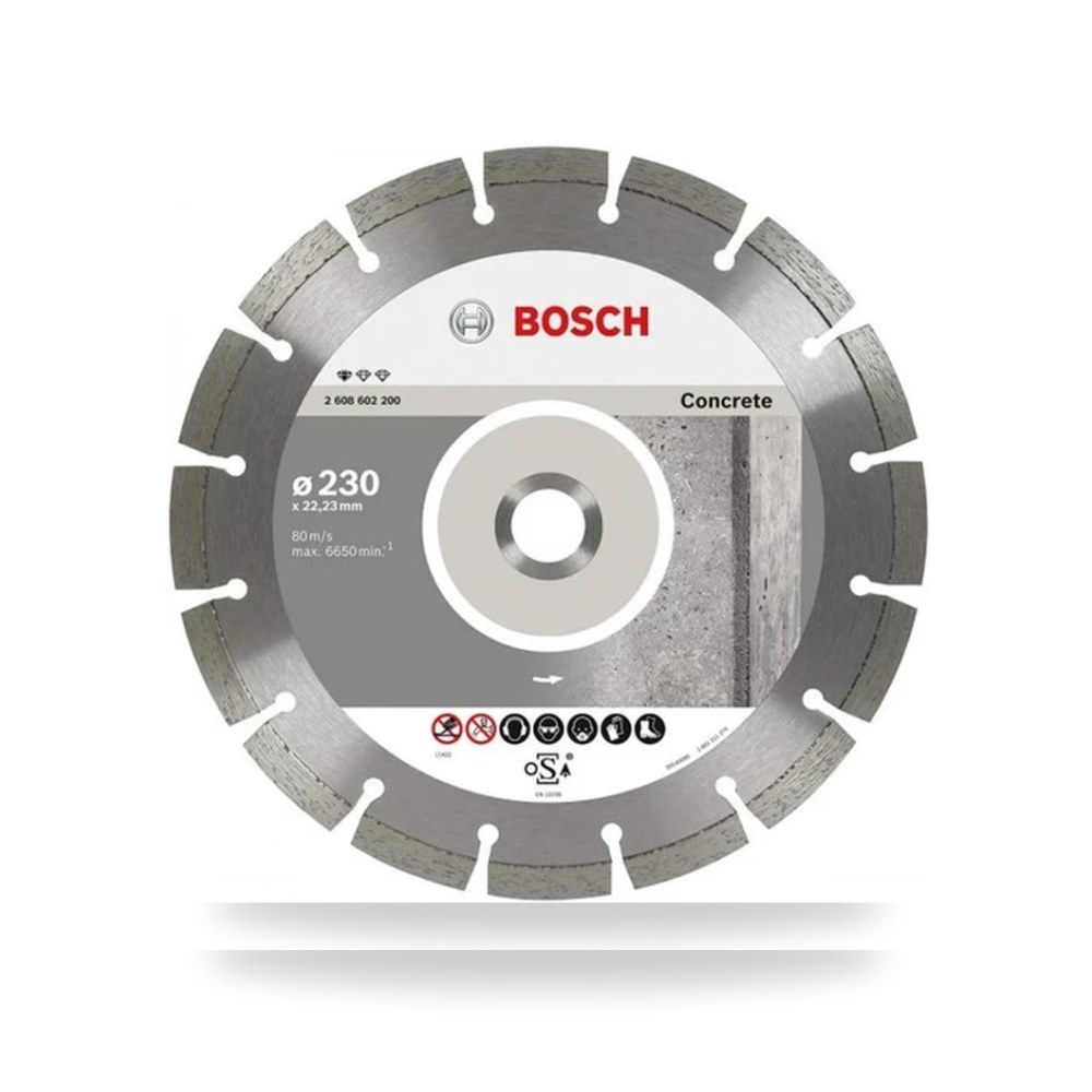 ديسك قطع خرسانه 230 مم خرسانة مسلحة مسبقة الصنع Bosch موديل 268