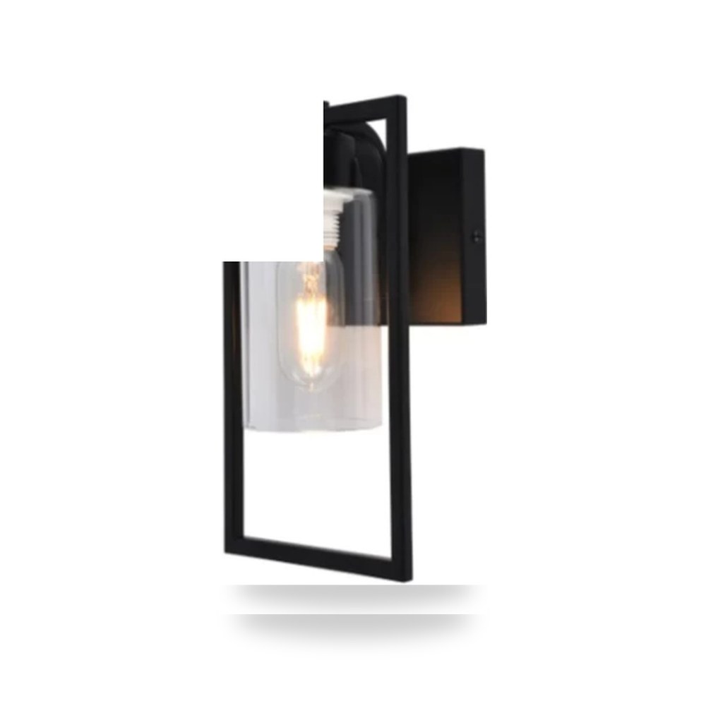 أبليك جداري ليد 25cm 49590 اسود اباليك جدارية موديل 229
