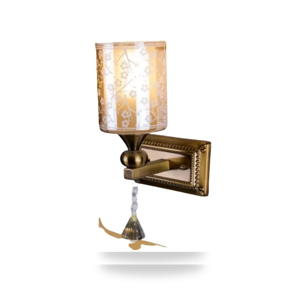 أبليك جداري كريستال 33cm 36259 ذهبي اباليك موديل 958