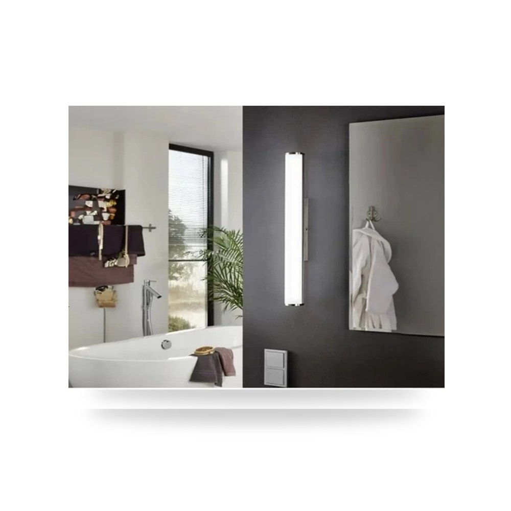 أبليك جداري ليد 60cm CALNOVA ابيض اباليك موديل 988