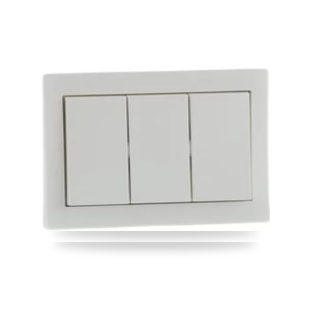 مفتاح كهرباء ثلاثي 16A N0513W أبيض مفتاح موديل 280