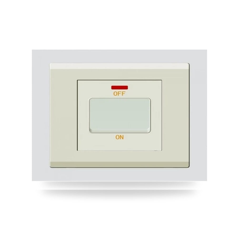 مفتاح سخان جداري 20A Art DNA E3 بيج موديل 507