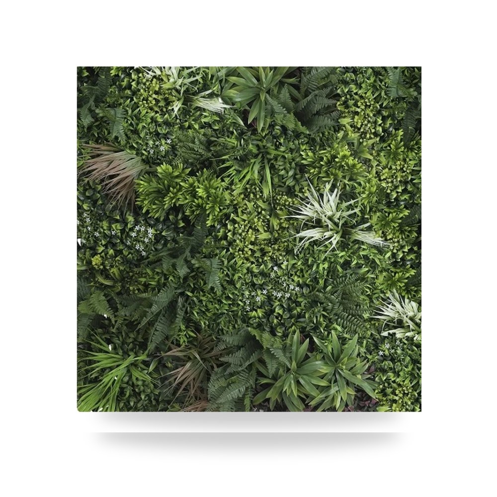 اعشاب صناعيه جداريه(2D) 100 × 100 سم اخضر موديل 463