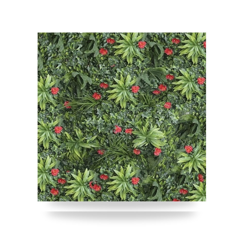اعشاب صناعيه جداريه(3D) 100 × 100 سم اخضر موديل 465