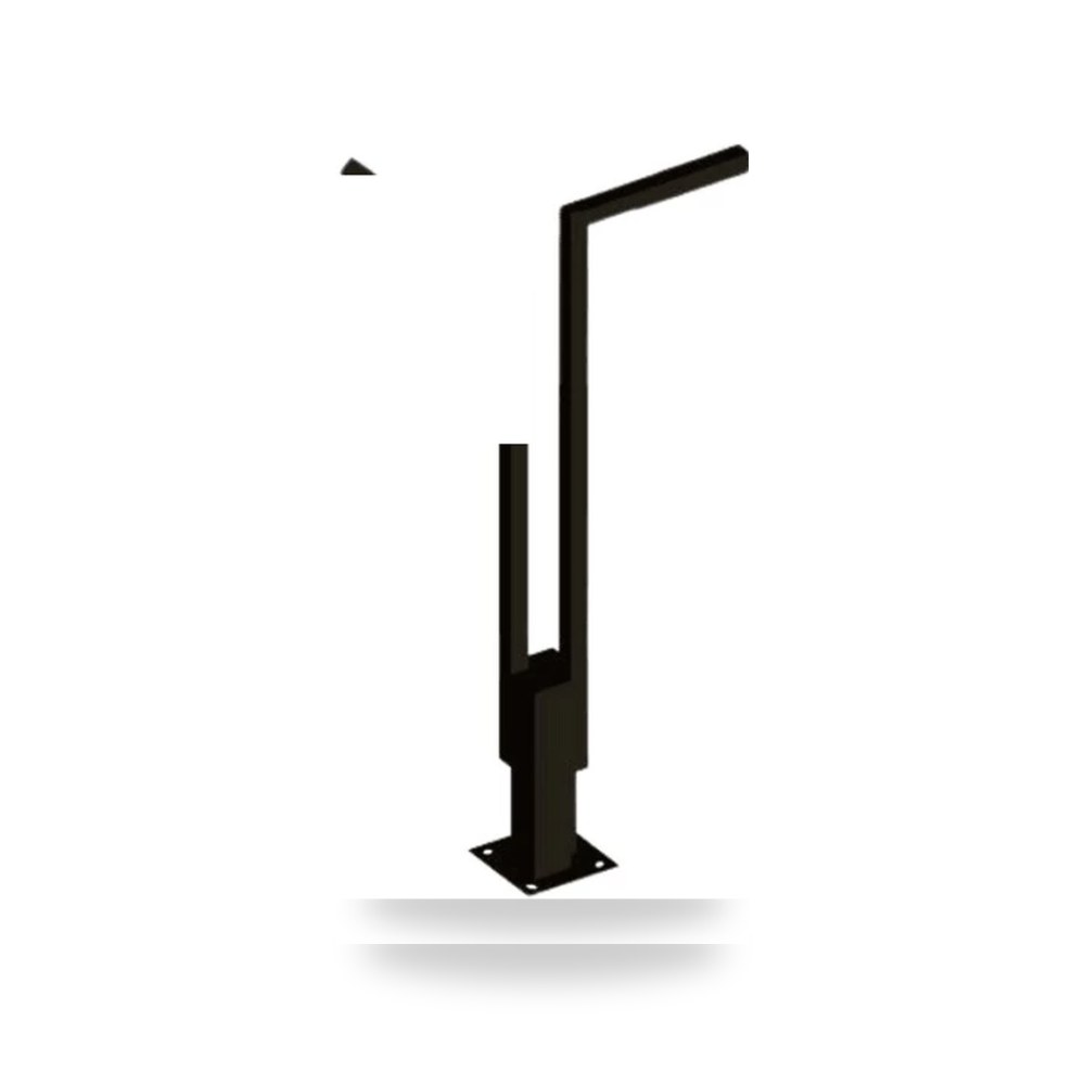 عمود إنارة حدائق ديكوري مقاس 500×500 مم طول 4 موديل 118