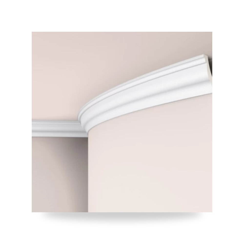 كورنيش فوم سقف بلجيكي Z15 FLEX ابيض 200 × 3.9 سم ابيض موديل 434