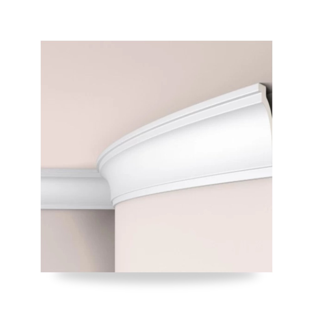 كورنيش فوم سقف بلجيكي Z18 FLEX ابيض 200 × 4.6 × 5.9 سم ابيض موديل 925